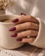 The Classics | Matte Press-On Nails | Burgundy