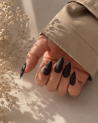The Classics | Matte Press-On Nails | Noir (Black)
